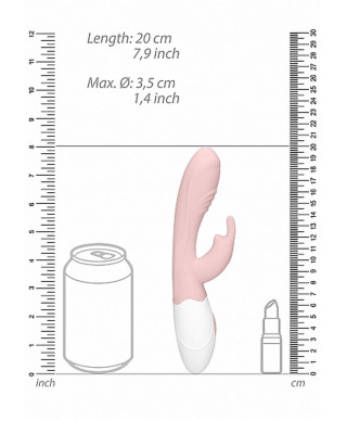 Rabbit Vibrator - Juicy - Pink