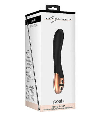 Heating Vibrator - Posh - Black