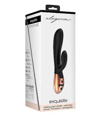 Heating G-Spot Vibrator - Exquisite - Black