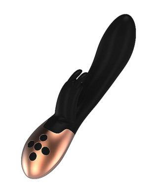 Heating Rabbit Vibrator - Opulent - Black