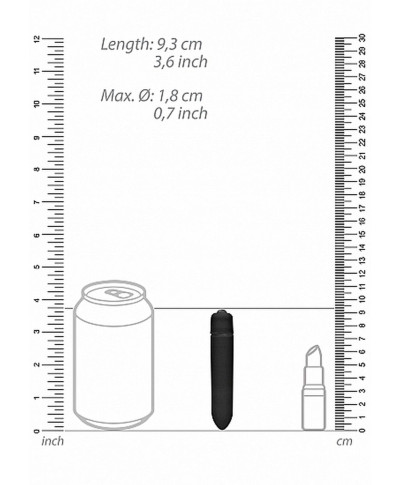 Mini wibrator mały masażer bullet pocisk sex 9cm