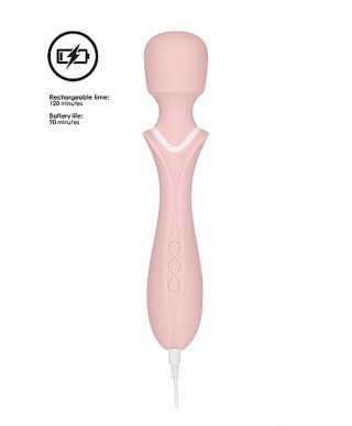 Loveline - Massage Wand - Jiggle - Pink