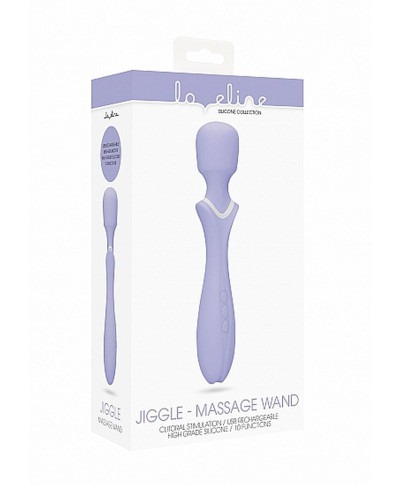 Loveline - Massage Wand - Jiggle - Purple