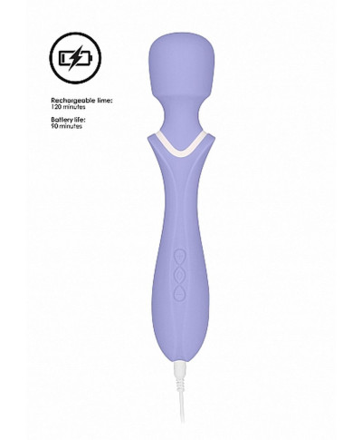 Loveline - Massage Wand - Jiggle - Purple