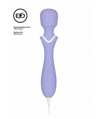 Loveline - Massage Wand - Jiggle - Purple