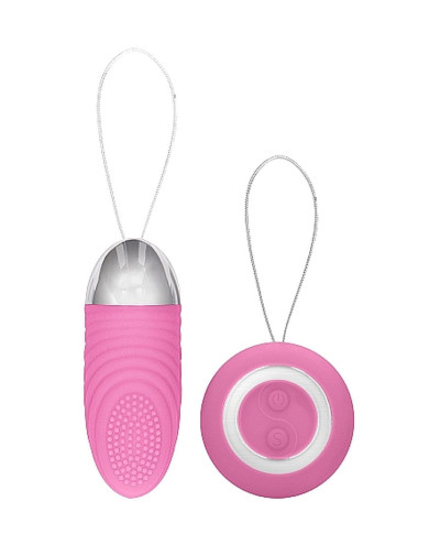 Ethan - Rechargeable Remote Control Vibrating Egg - Pink