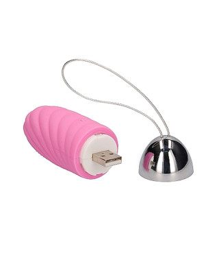 Ethan - Rechargeable Remote Control Vibrating Egg - Pink