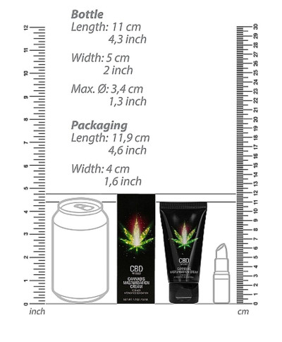 CBD Cannabis Masturbation Cream For Her - 50 ml