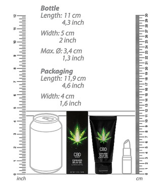 CBD Cannabis Delay Gel - 50 ml