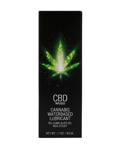 CBD Cannabis Waterbased Lubricant - 50 ml