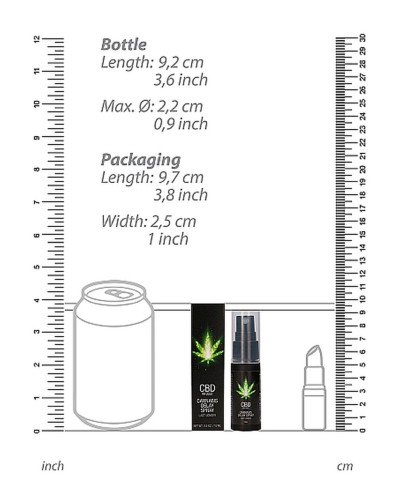 CBD Cannabis Delay Spray - 15 ml