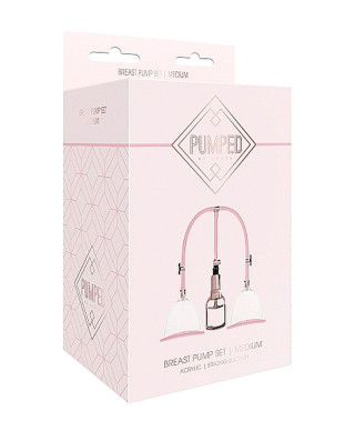 Breast Pump Set Medium - Rose Gold