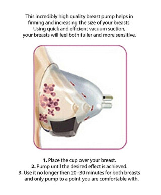 Breast Pump Set Medium - Rose Gold