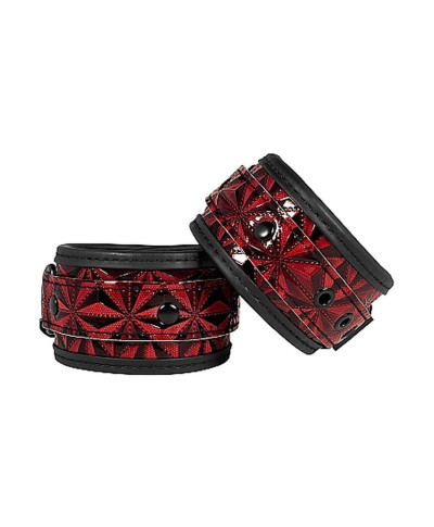 Luxury Hand Cuffs - Burgundy