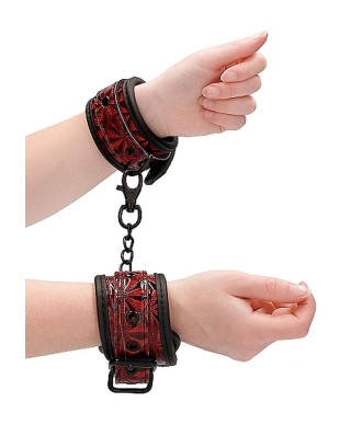 Luxury Hand Cuffs - Burgundy