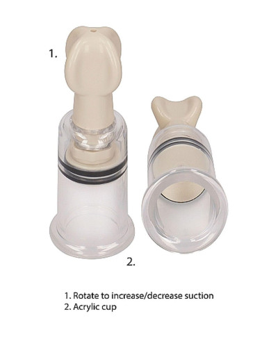 Nipple Suction Set Small - Transparent