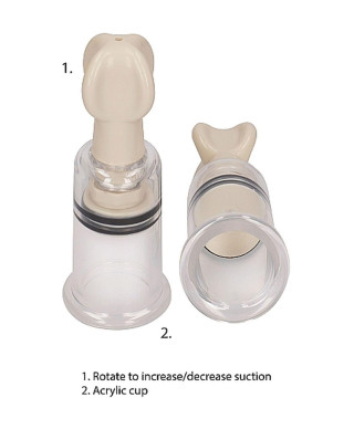 Nipple Suction Set Small - Transparent