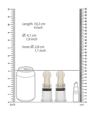 Nipple Suction Set Medium - Transparent