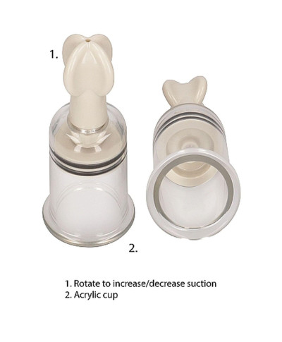 Nipple Suction Set Medium - Transparent