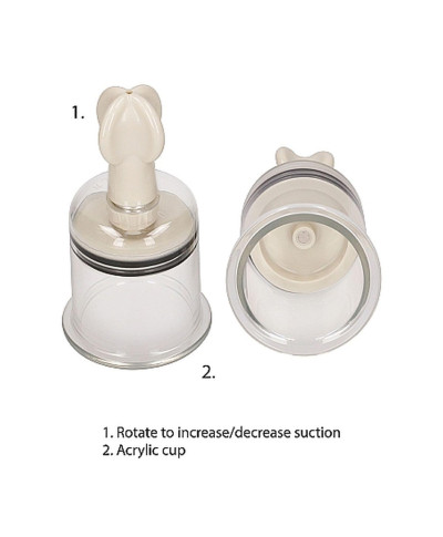 Nipple Suction Set Large - Transparent