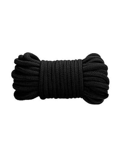 Thick Bondage Rope - 10 meter - Black