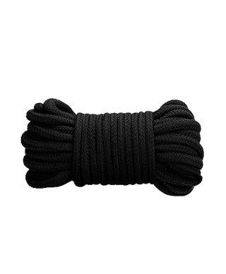 Thick Bondage Rope - 10 meter - Black