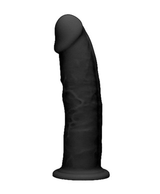 Zagięte silikonowe dildo mocna przyssawka 15 cm