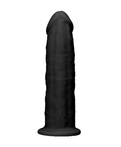 Zagięte silikonowe dildo mocna przyssawka 15 cm