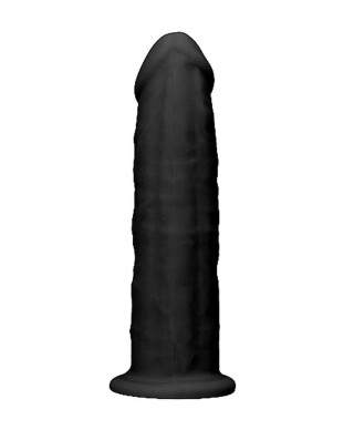 Zagięte silikonowe dildo mocna przyssawka 15 cm