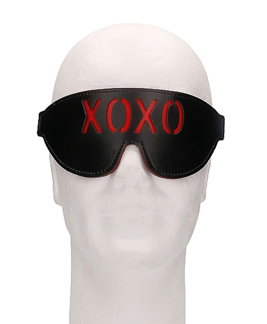 Ouch Blindfold - XOXO - Black