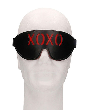 Ouch Blindfold - XOXO - Black