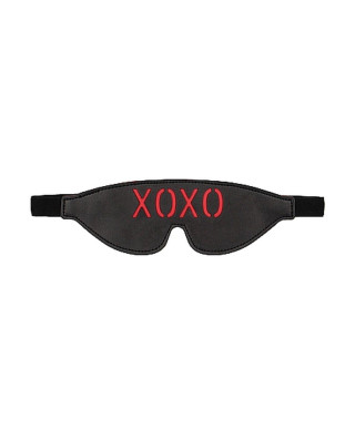 Ouch Blindfold - XOXO - Black