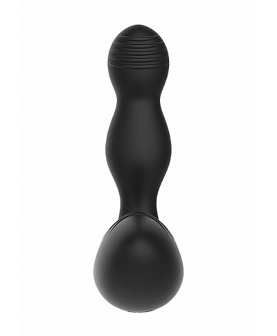 Remote Controlled E-Stim Vibrating Prostate Massager - Black