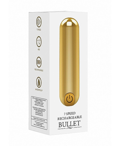 10 Speed Rechargeable Bullet - Gold