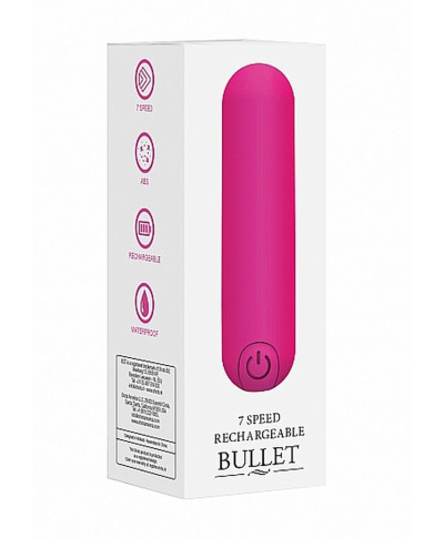 10 Speed Rechargeable Bullet - Pink