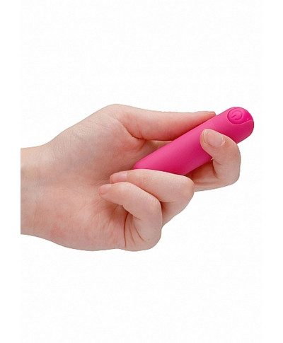 10 Speed Rechargeable Bullet - Pink