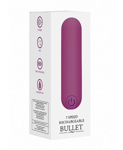 10 Speed Rechargeable Bullet - Purple