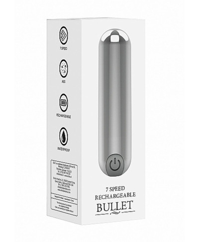 10 Speed Rechargeable Bullet - Silver