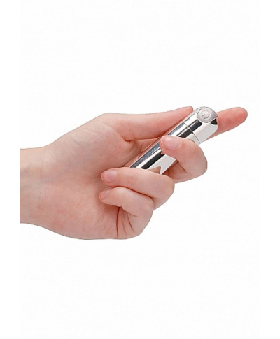 10 Speed Rechargeable Bullet - Silver