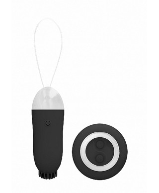 Jayden - Dual Rechargeable Vibrating Remote Toy - Black