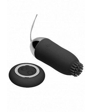 Jayden - Dual Rechargeable Vibrating Remote Toy - Black