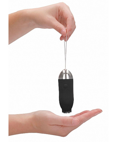 Jayden - Dual Rechargeable Vibrating Remote Toy - Black