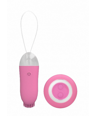 Jayden - Dual Rechargeable Vibrating Remote Toy - Pink