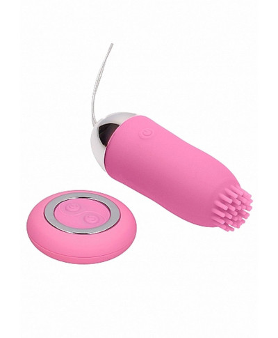 Jayden - Dual Rechargeable Vibrating Remote Toy - Pink