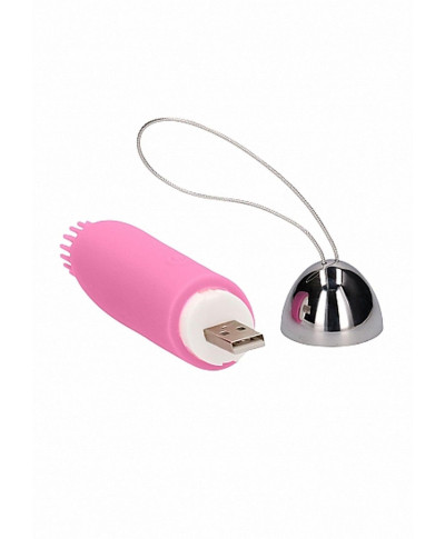 Jayden - Dual Rechargeable Vibrating Remote Toy - Pink