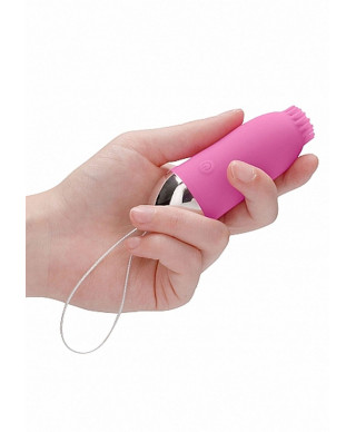 Jayden - Dual Rechargeable Vibrating Remote Toy - Pink