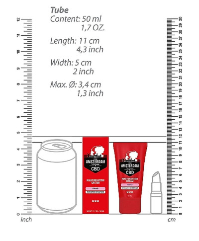 Żel nawilżający lubrykant do masturbacji cbd 50 ml