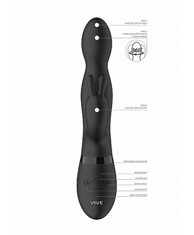 Niva - 360degrees Rabbit - Black