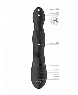 Niva - 360degrees Rabbit - Black