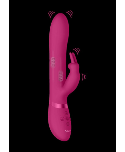 Amoris - Stimulating Beads Rabbit - Pink